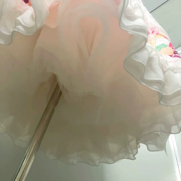 Hanguliang - 13.8" (35 cm) Soft Short Lolita Petticoat, 4 Layers 43966:790668