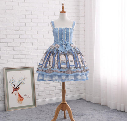 Manyiluo - White Adjustable Boned Lolita Petticoat, 18.1" (46 cm) 43947:790369