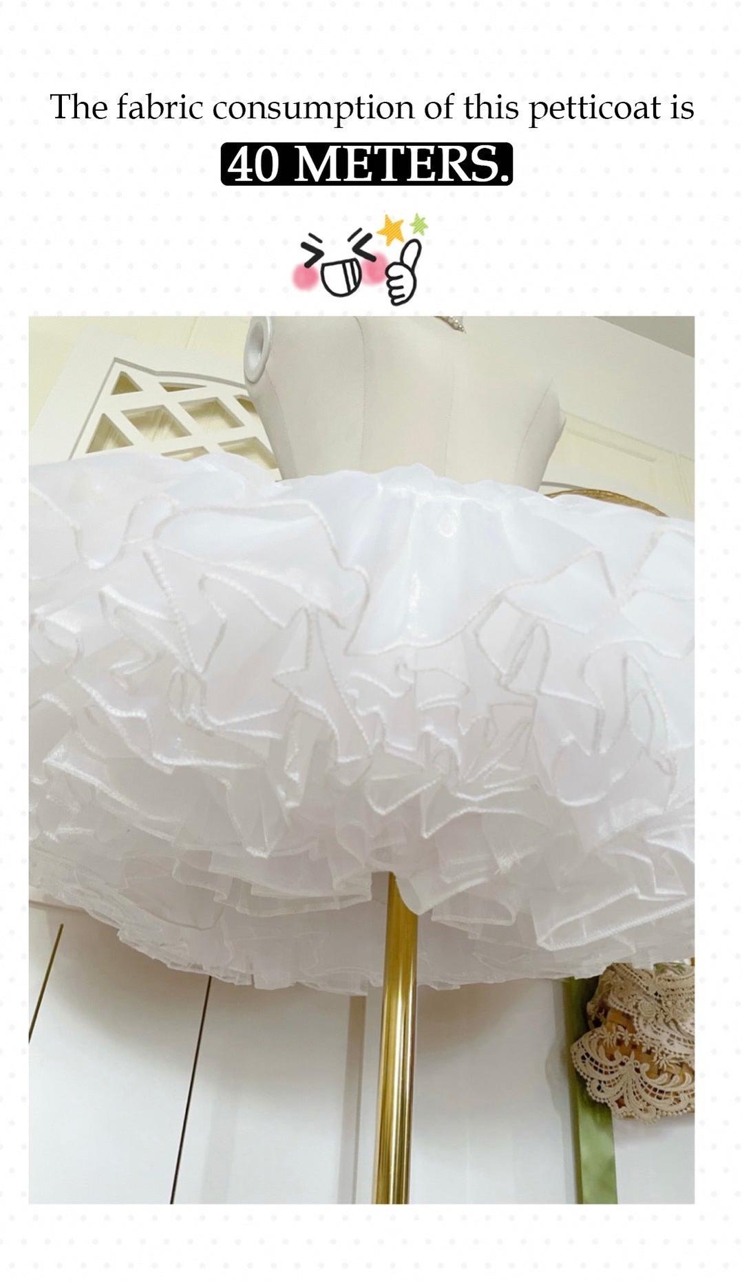 Boguta - 13.8" (35 cm) Lolita Puffy Short Petticoat 43977:790514