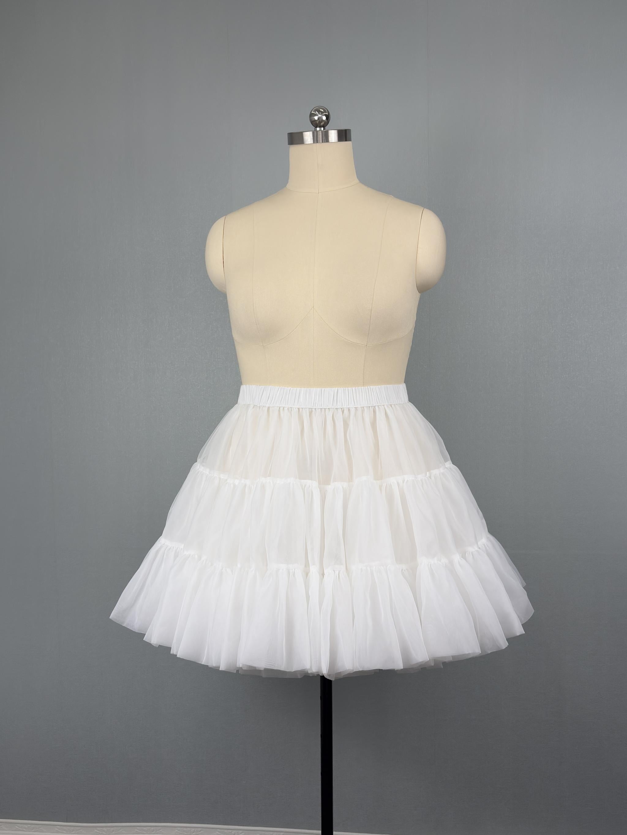 Noloria 18.9" (48 cm) High Volume Lolita Petticoat, Cloud Bloom 45716:864905