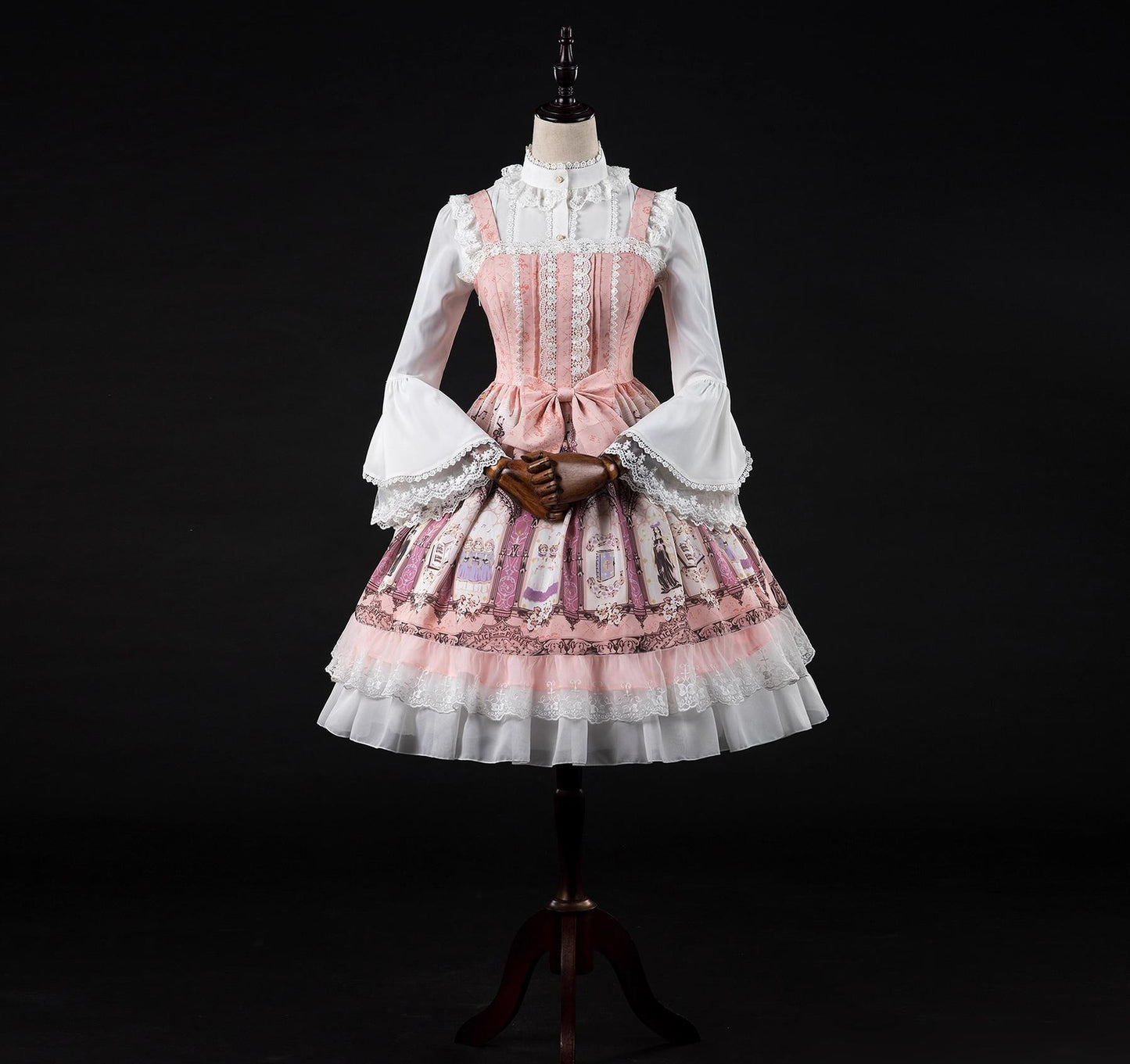 22.8" (58 cm) Adjustable Boned Lolita Petticoat 43976:791499