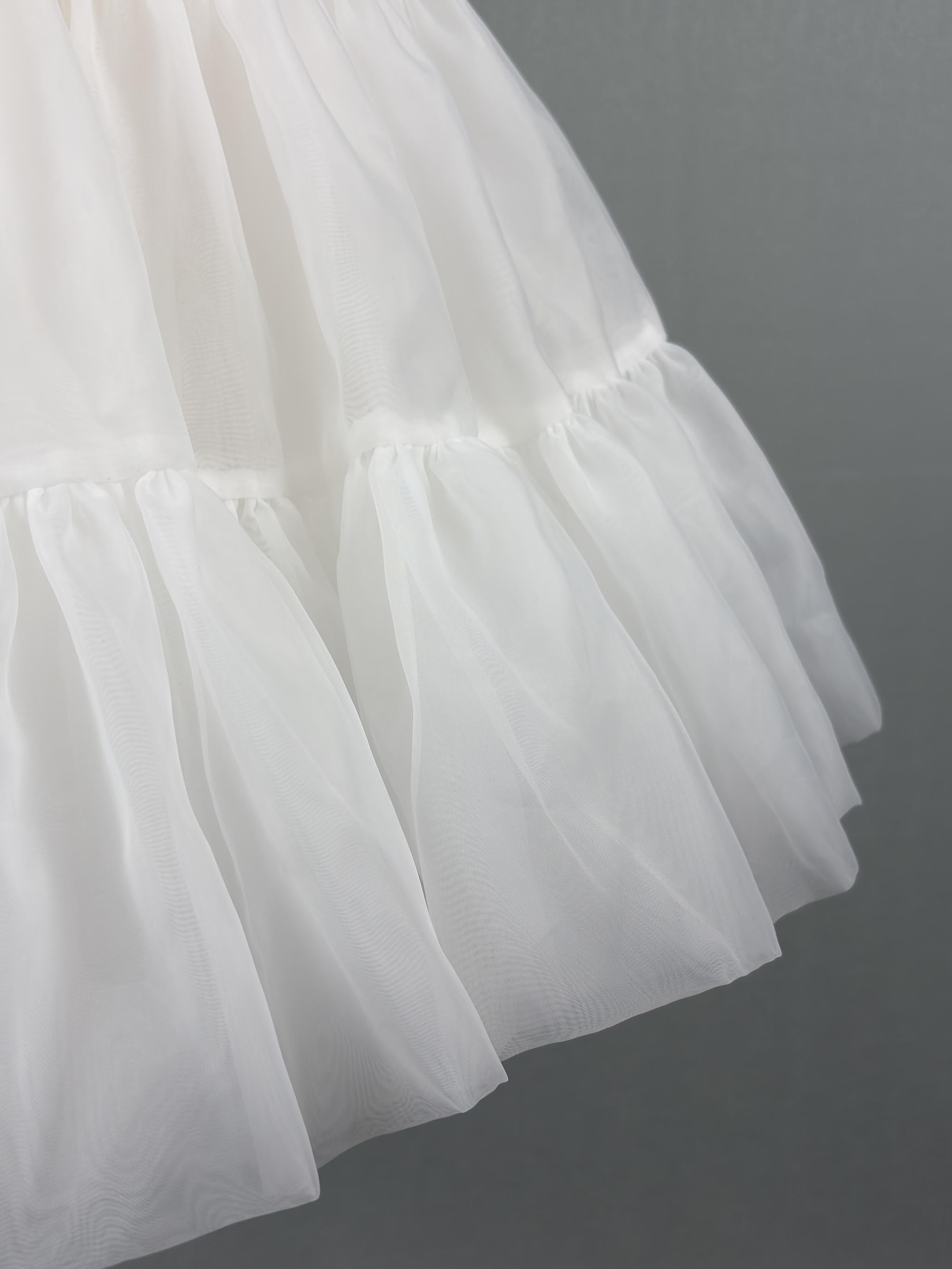 Noloria 18.9" (48 cm) High Volume Lolita Petticoat, Cloud Bloom 45716:864899