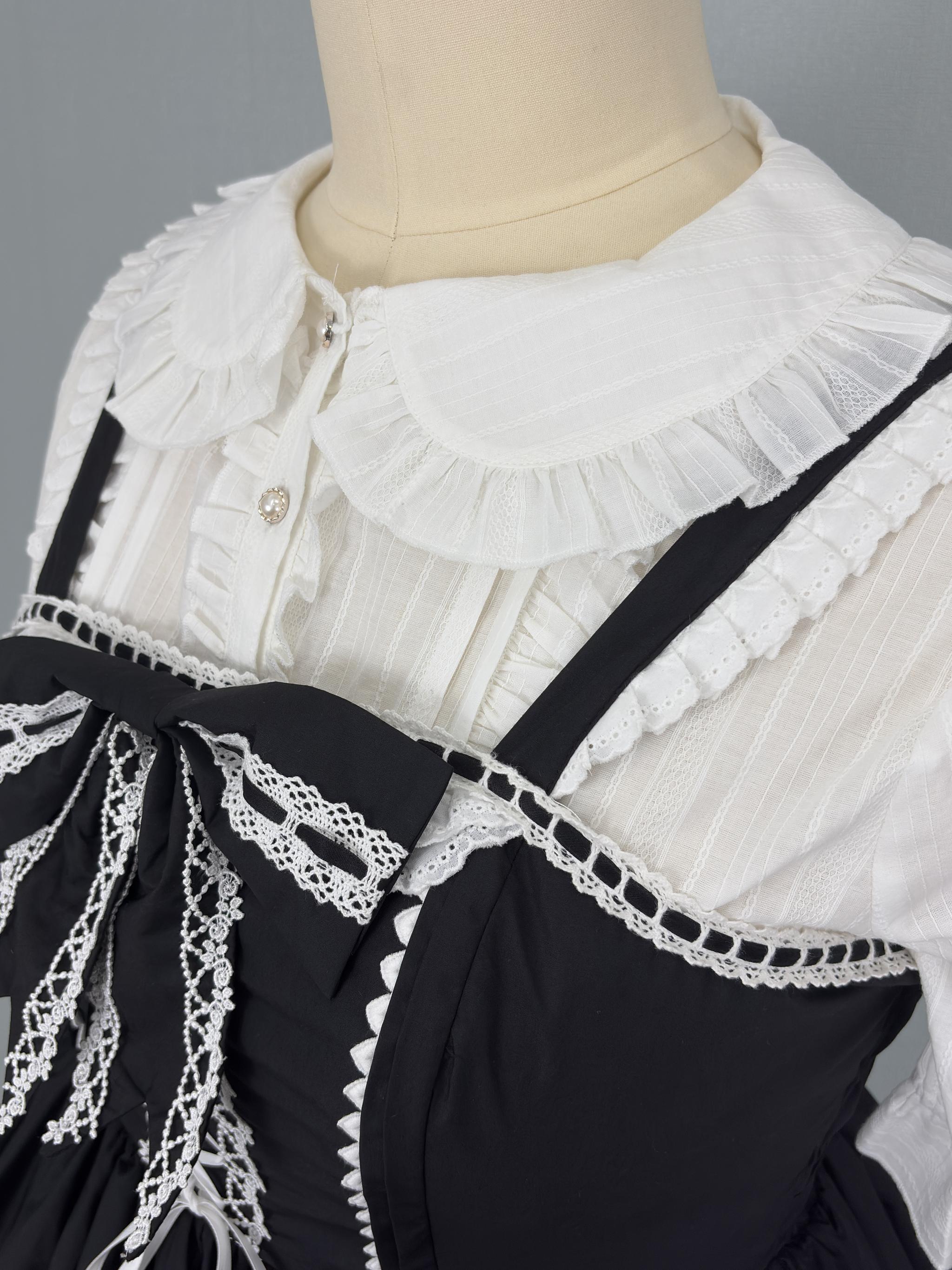 Otome Heart - Old School Lolita Jumper Skirt, Plus Size 45597:865017