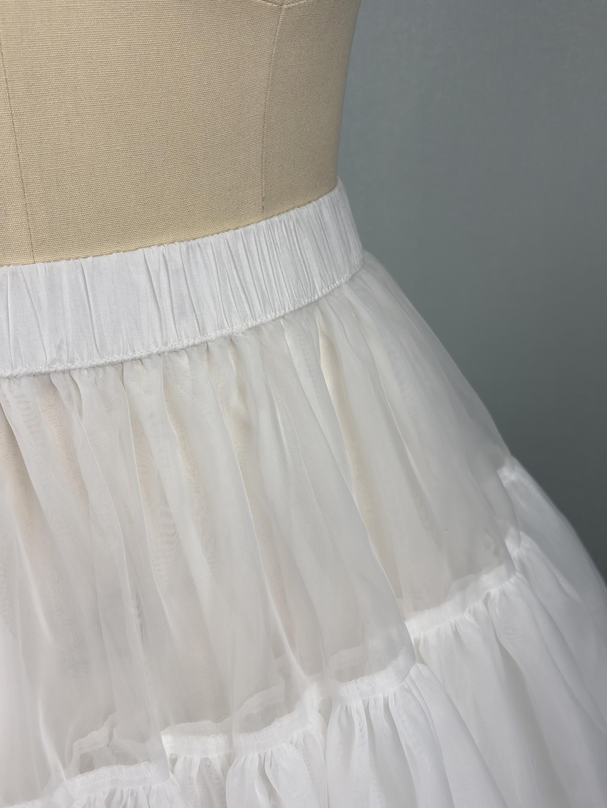 Noloria 18.9" (48 cm) High Volume Lolita Petticoat, Cloud Bloom 45716:864901