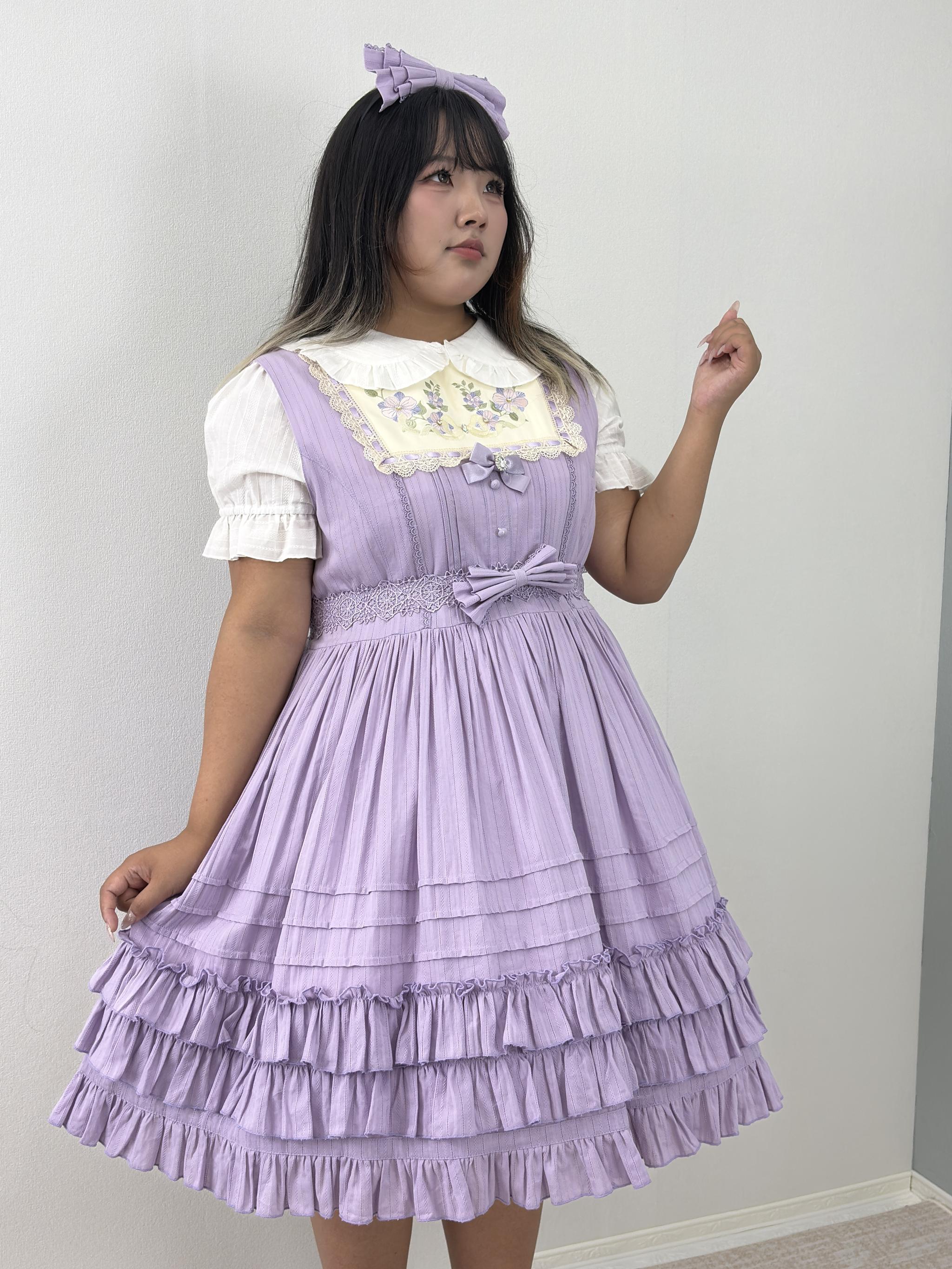 Cotton Plus Size Lolita Blouse, Peter Pan Collar 45598:864994