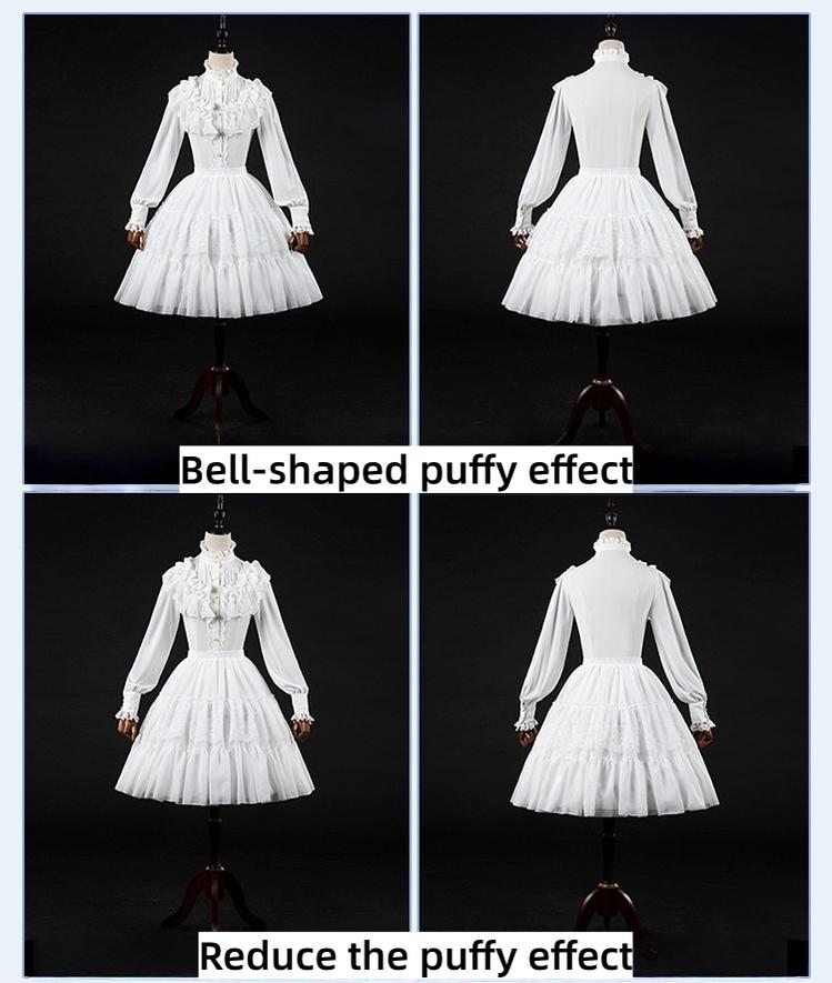 22.8" (58 cm) Adjustable Boned Lolita Petticoat 43976:791558