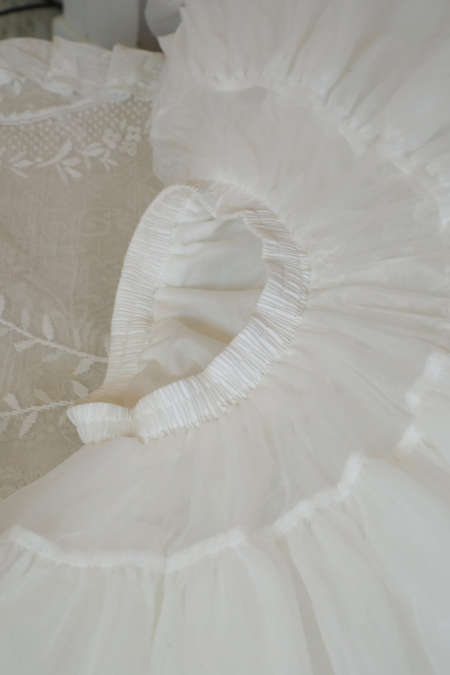 Noloria - White Puffy Lolita Petticoat, 17.7" (45 CM), Cotton Lining 43722:783759