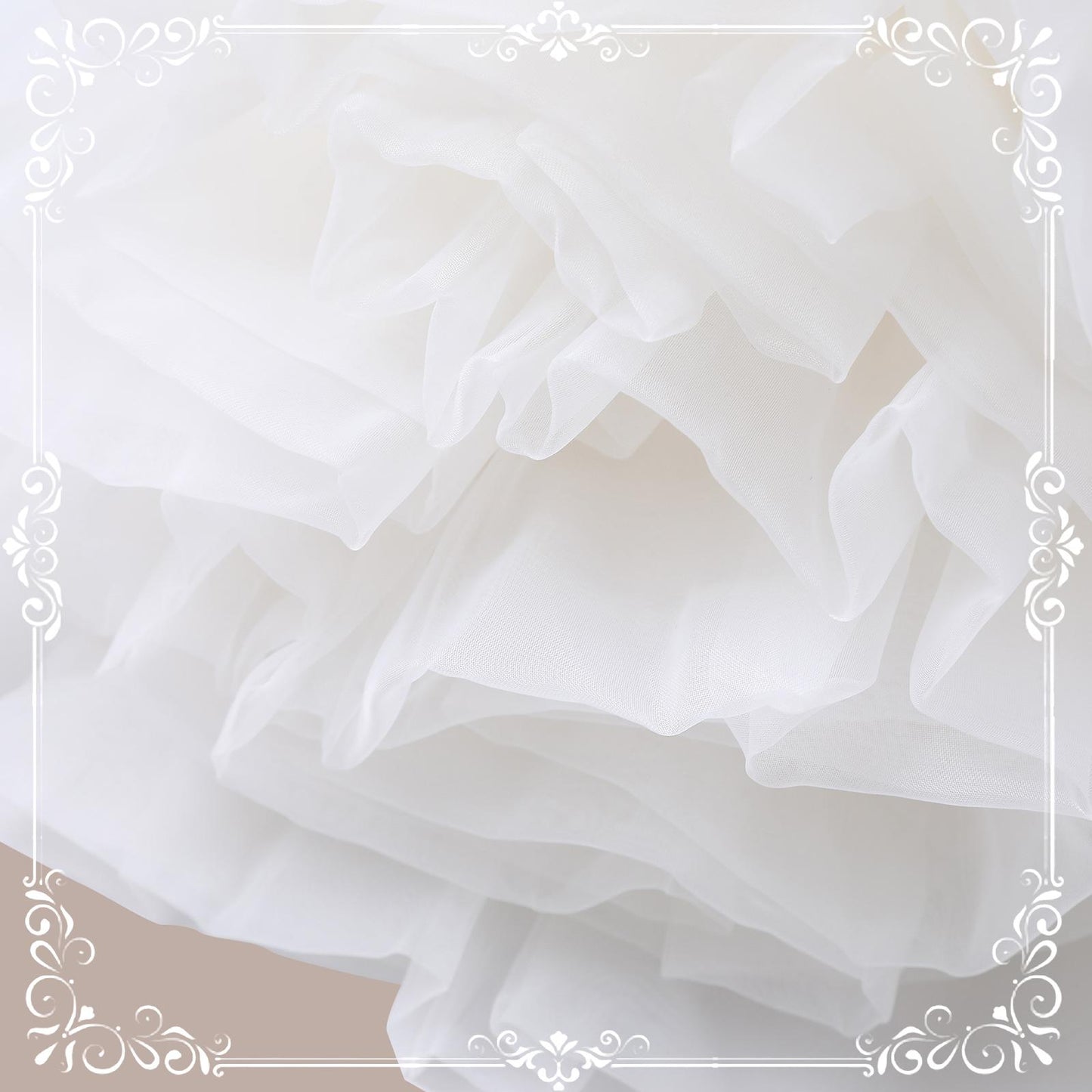 Aurora & Ariel 45cm Catwalk Puffy Petticoat Customizable 33056:780865