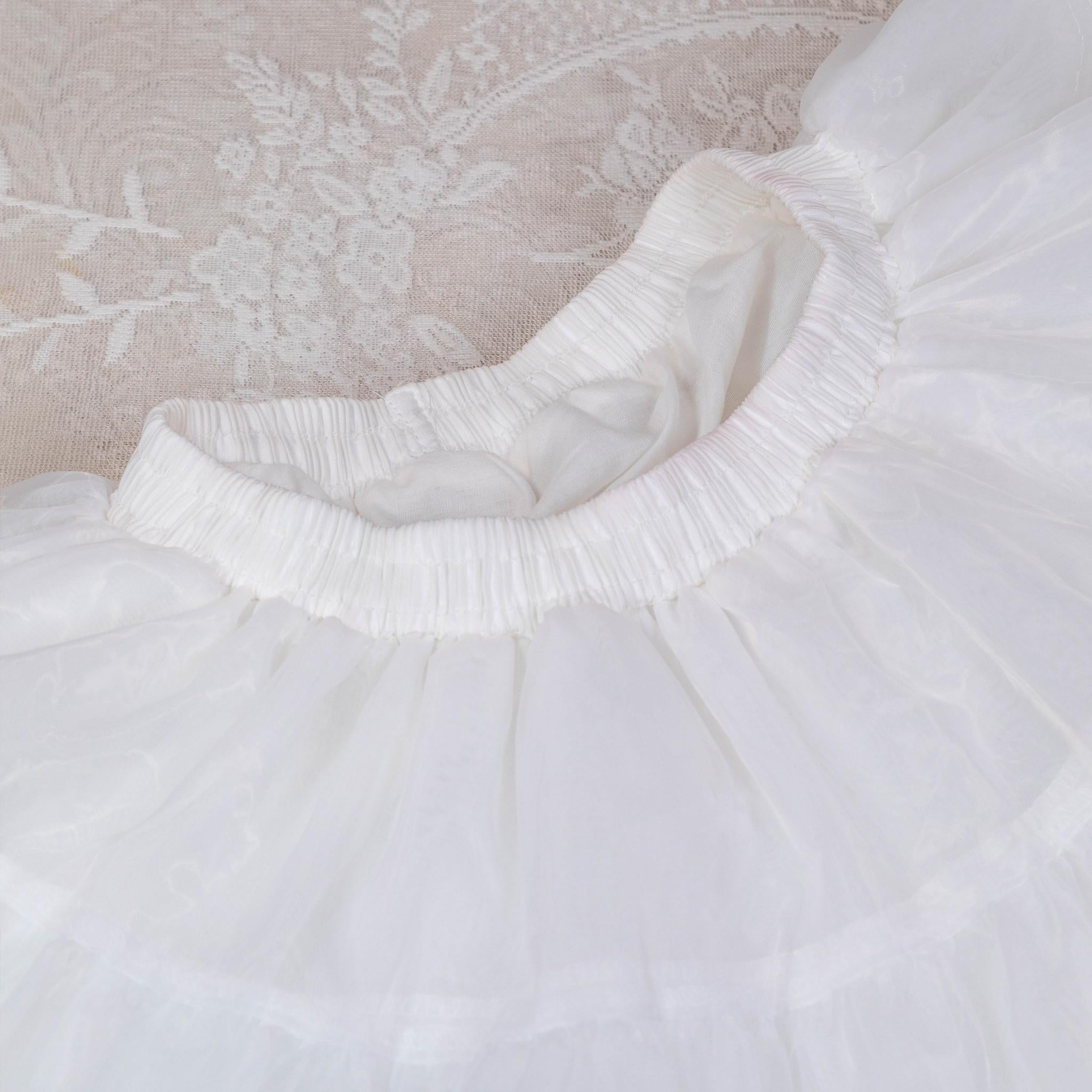 Noloria 48cm (18.9") Medium-High Volume Petticoat, Petal Edge 43720:786573