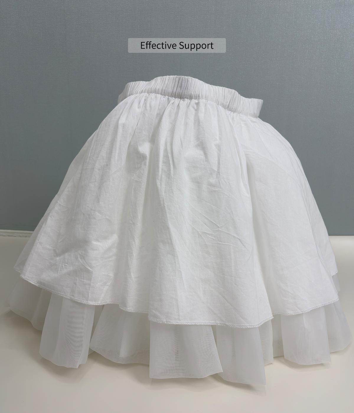 Noloria 18.9" (48 cm) High Volume Lolita Petticoat, Cloud Bloom 45716:866037