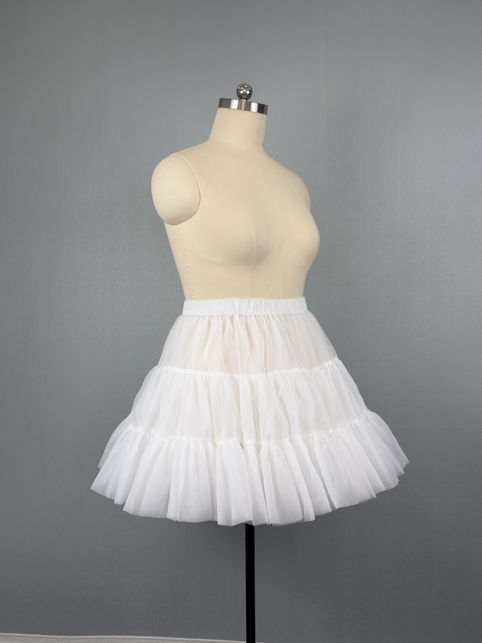 Noloria 18.9" (48 cm) High Volume Lolita Petticoat, Cloud Bloom 45716:864900