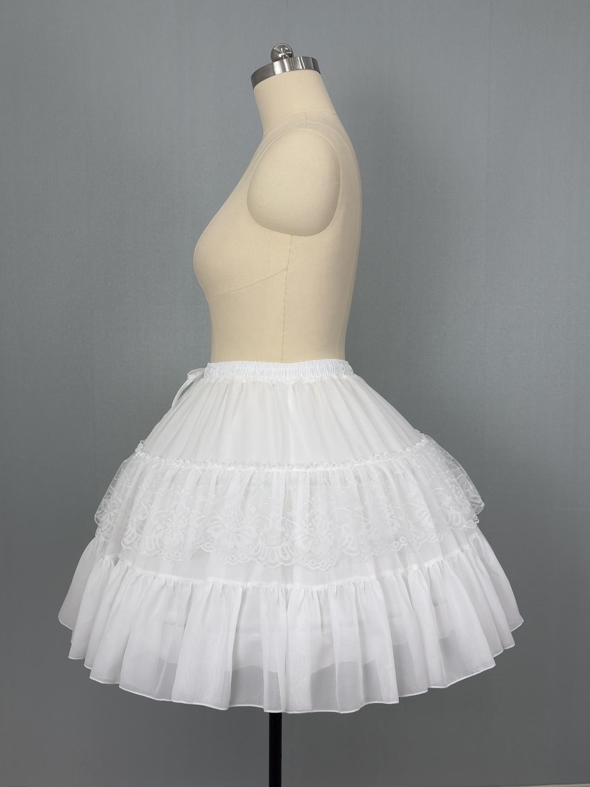 Noloria 21.7" (55 cm) Hoop Puffy Plus Size Lolita Petticoat, Moon Cage 45907:871399