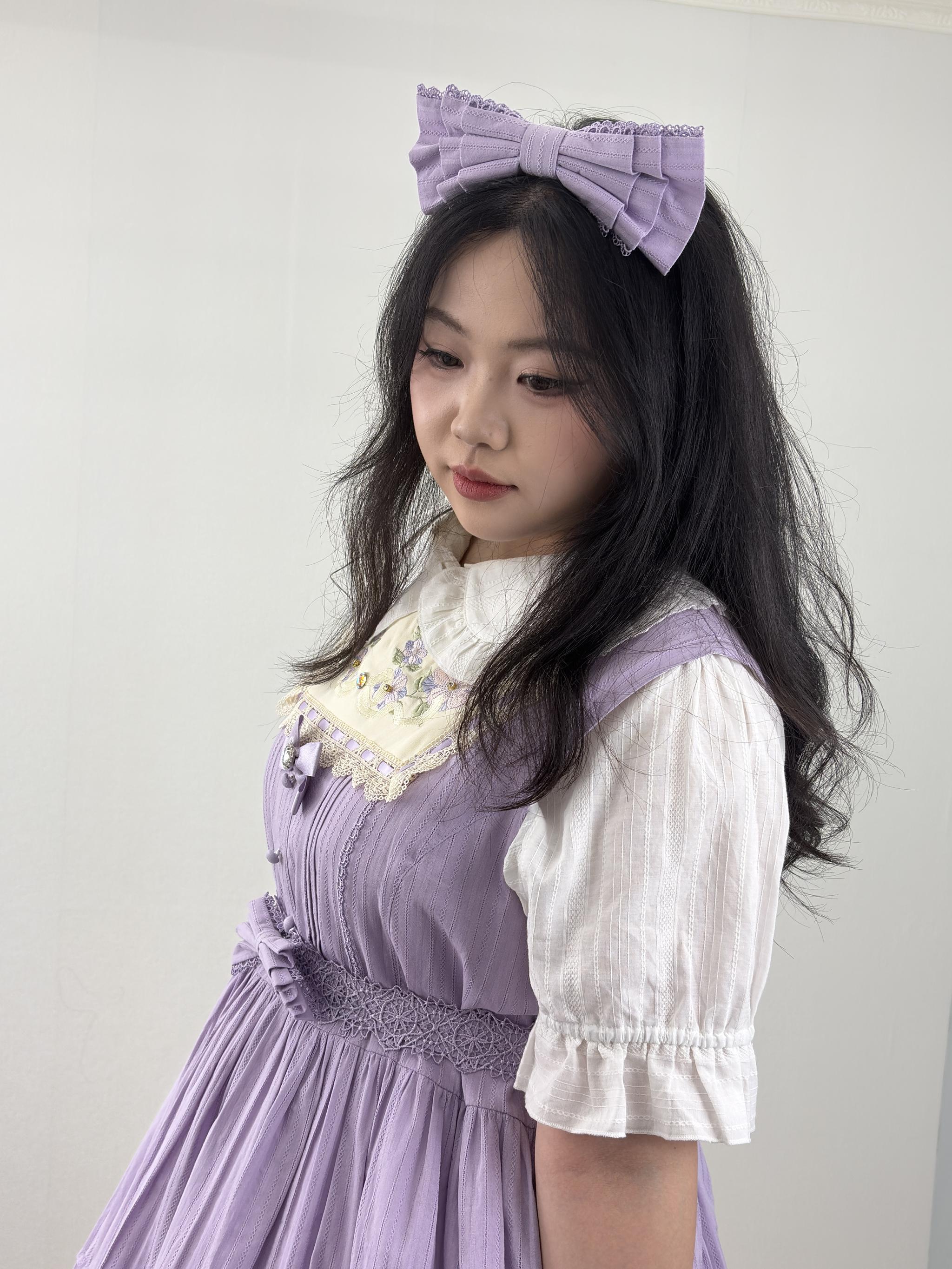 Cotton Plus Size Lolita Blouse, Peter Pan Collar 45598:865005