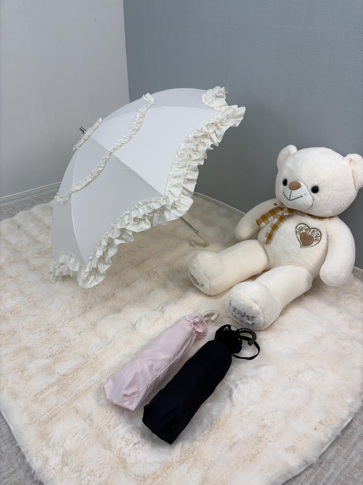 Classic Lolita Parasol, UV Two-Fold for Daily Use 46003:871642